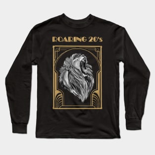 Golden Age of the Roaring 20's Lion Long Sleeve T-Shirt